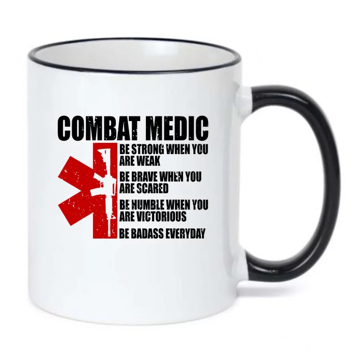 Combat Medic Black Color Changing Mug