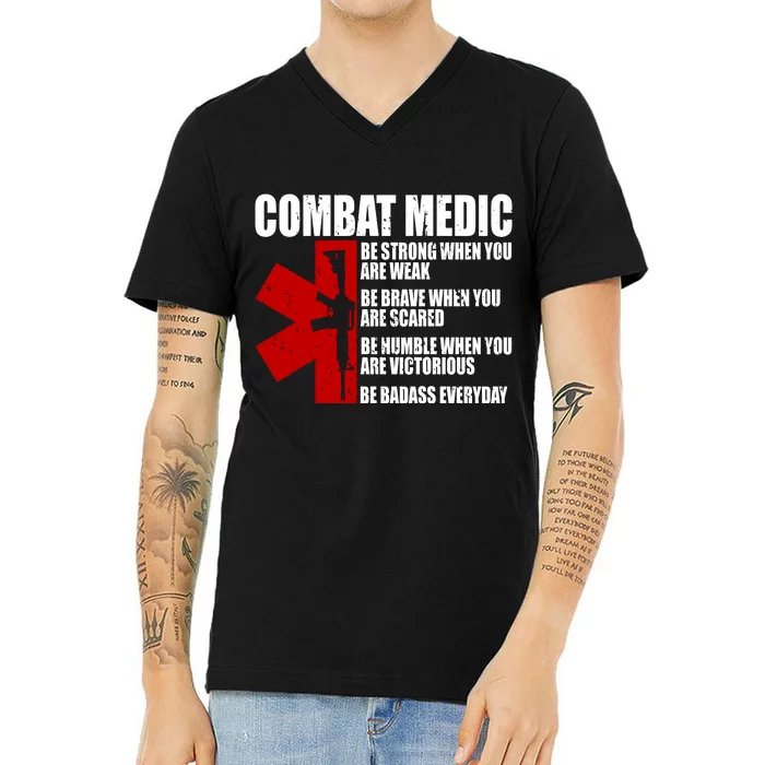 Combat Medic V-Neck T-Shirt