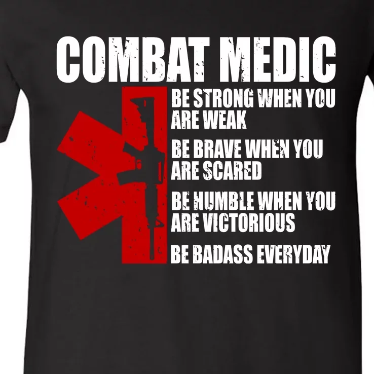 Combat Medic V-Neck T-Shirt