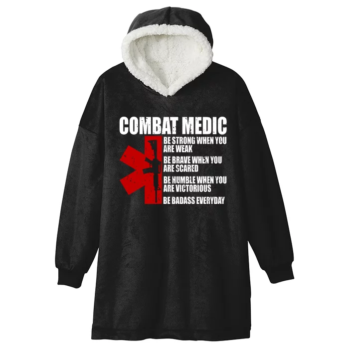 Combat Medic Hooded Wearable Blanket