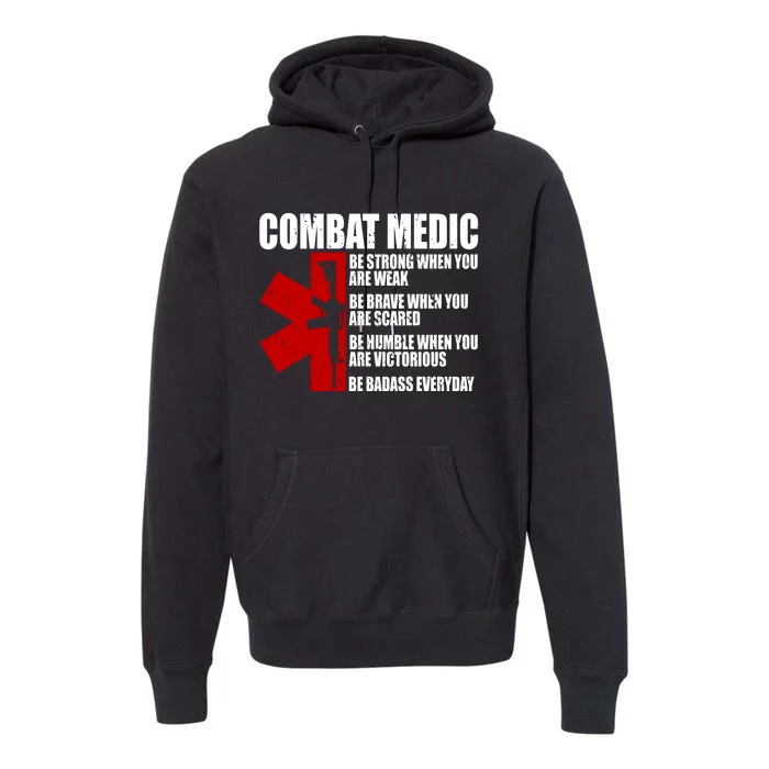 Combat Medic Premium Hoodie