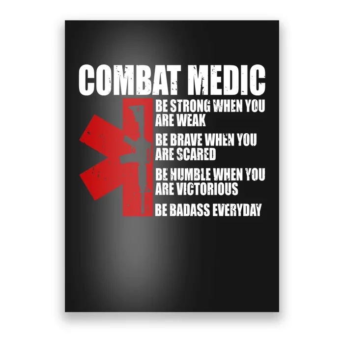 Combat Medic Poster