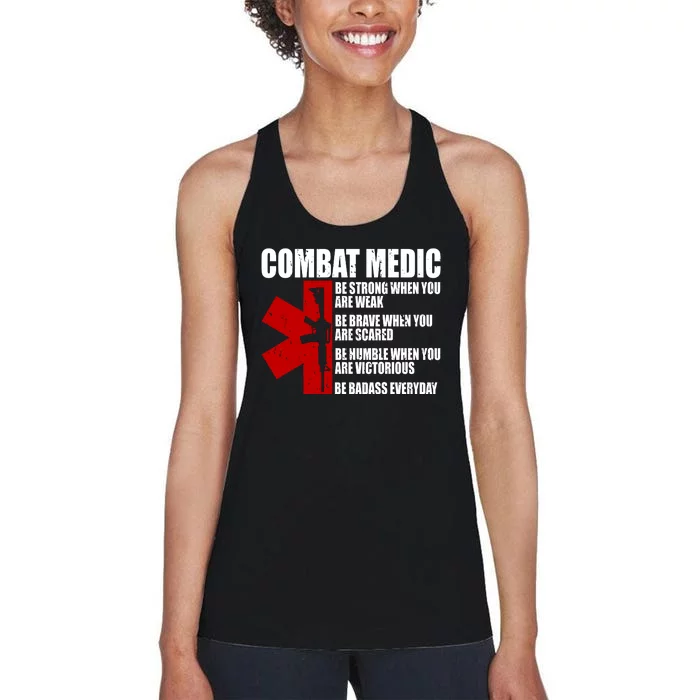 Combat Medic Women's Racerback Tank