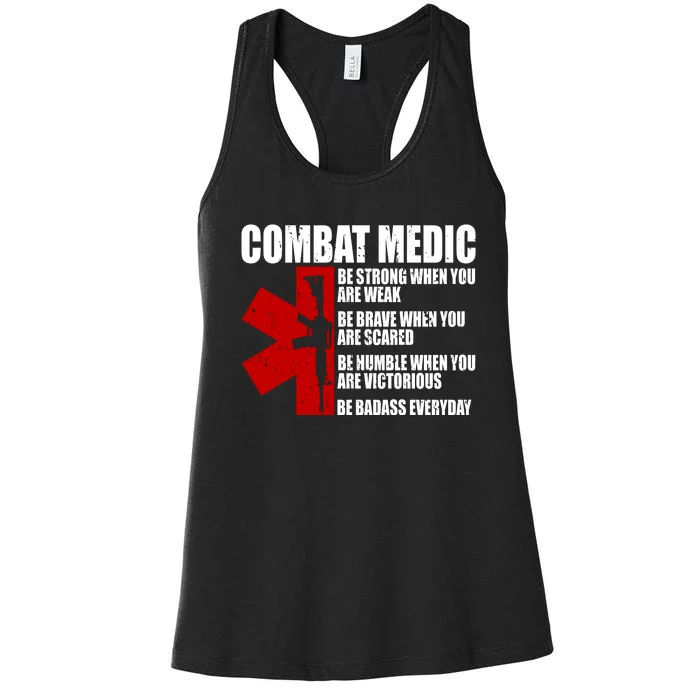 Combat Medic Women's Racerback Tank