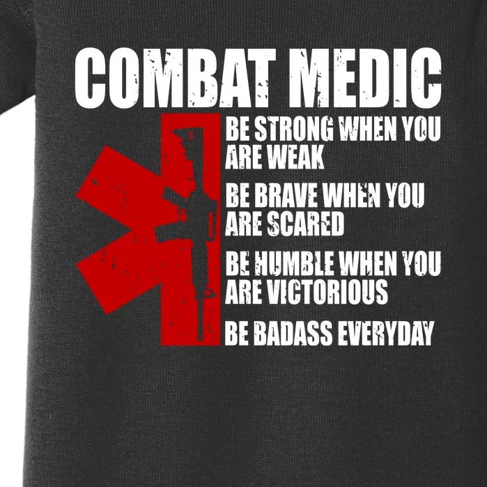 Combat Medic Baby Bodysuit