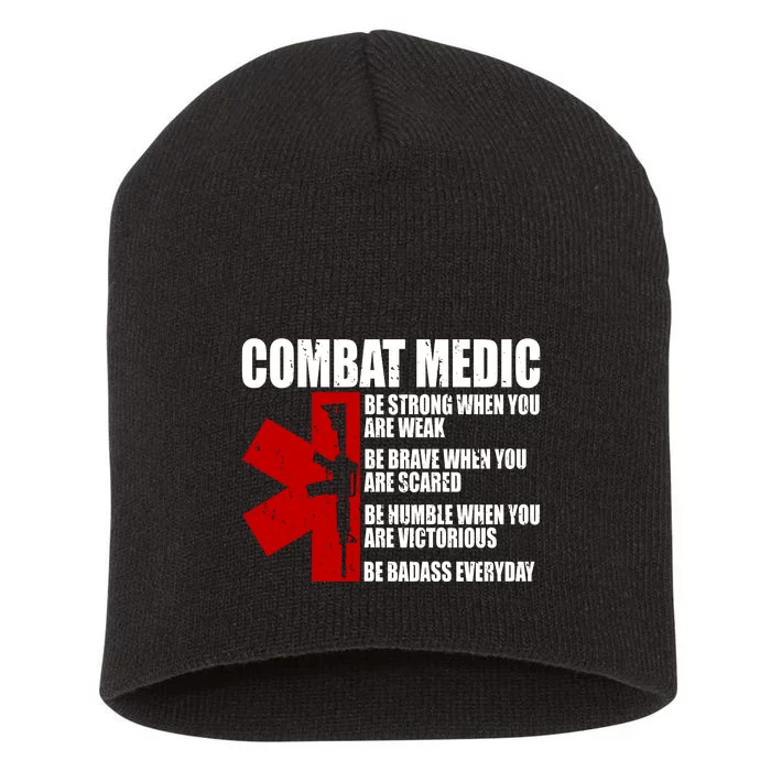 Combat Medic Short Acrylic Beanie