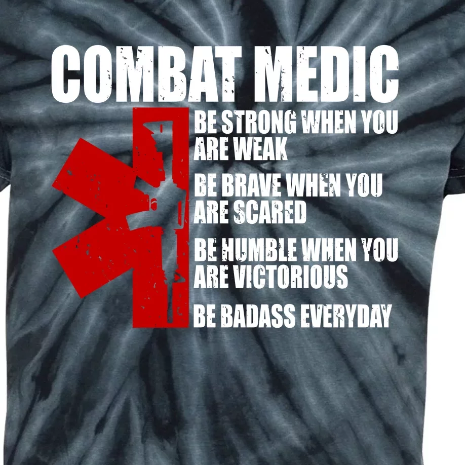 Combat Medic Kids Tie-Dye T-Shirt