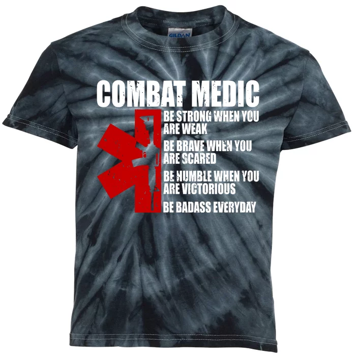 Combat Medic Kids Tie-Dye T-Shirt