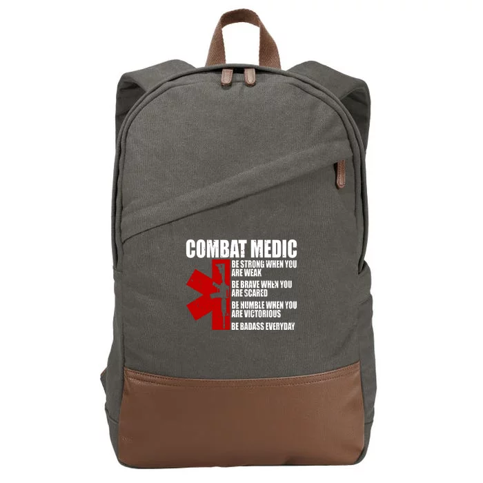 Combat Medic Cotton Canvas Backpack