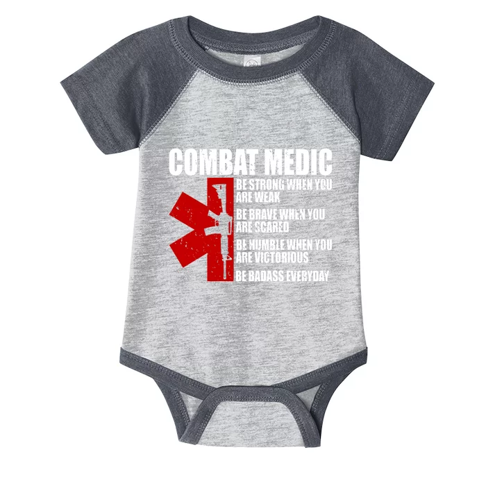 Combat Medic Infant Baby Jersey Bodysuit