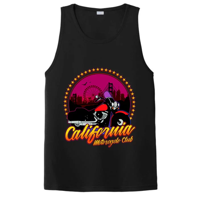 California Motorcycle Club Performance Tank