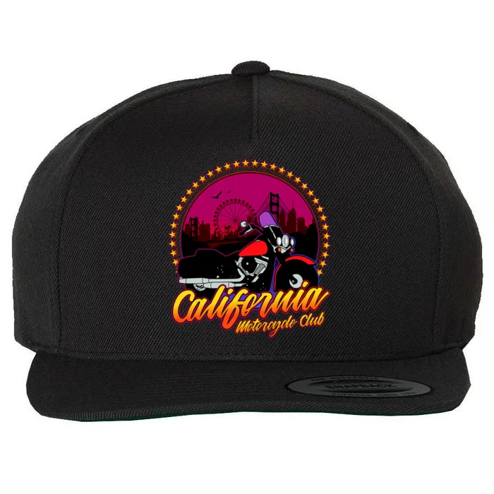 California Motorcycle Club Wool Snapback Cap