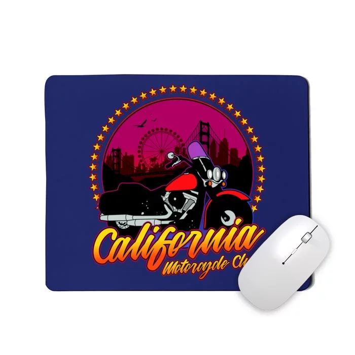 California Motorcycle Club Mousepad