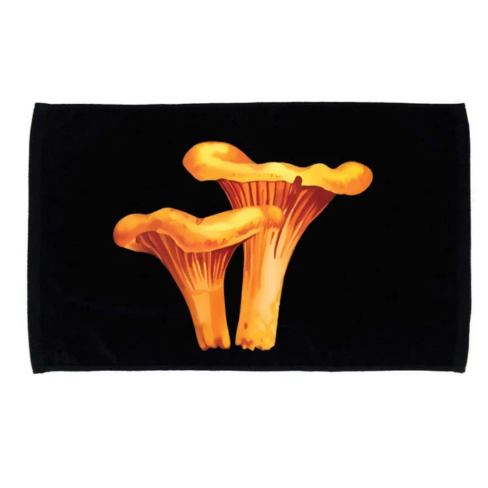 Chanterelle Mushroom Microfiber Hand Towel