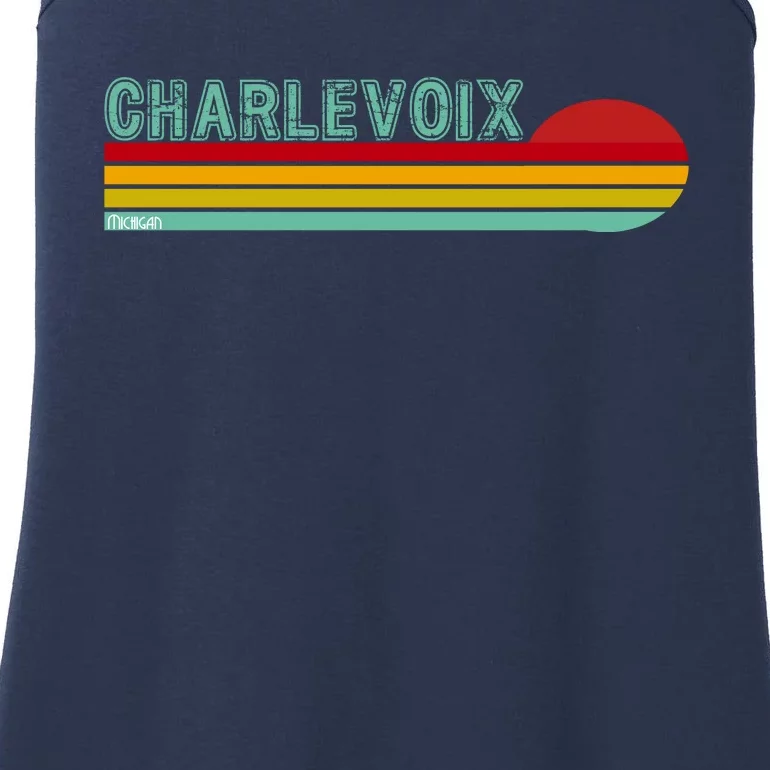 Charlevoix Michigan Ladies Essential Tank