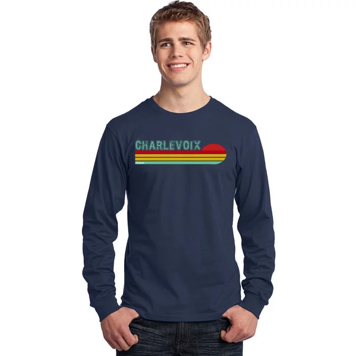 Charlevoix Michigan Tall Long Sleeve T-Shirt