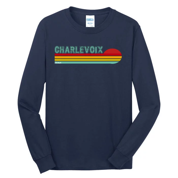 Charlevoix Michigan Tall Long Sleeve T-Shirt