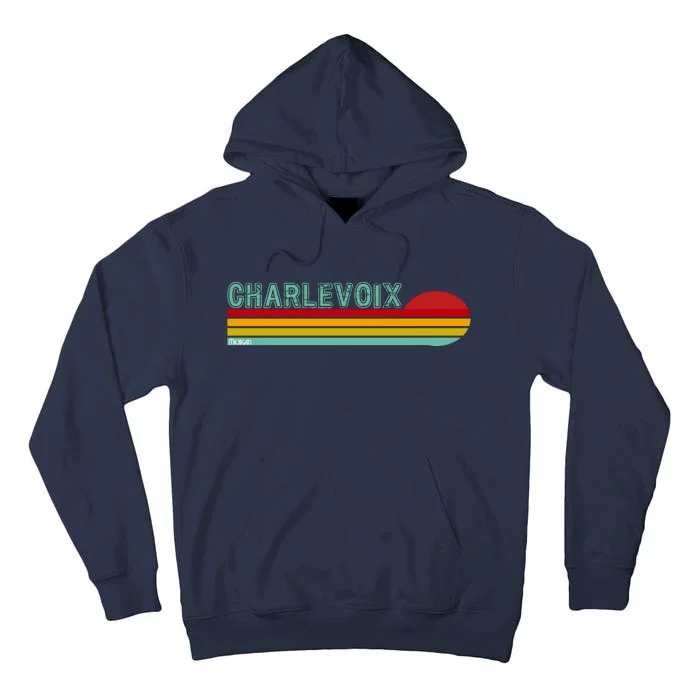 Charlevoix Michigan Tall Hoodie