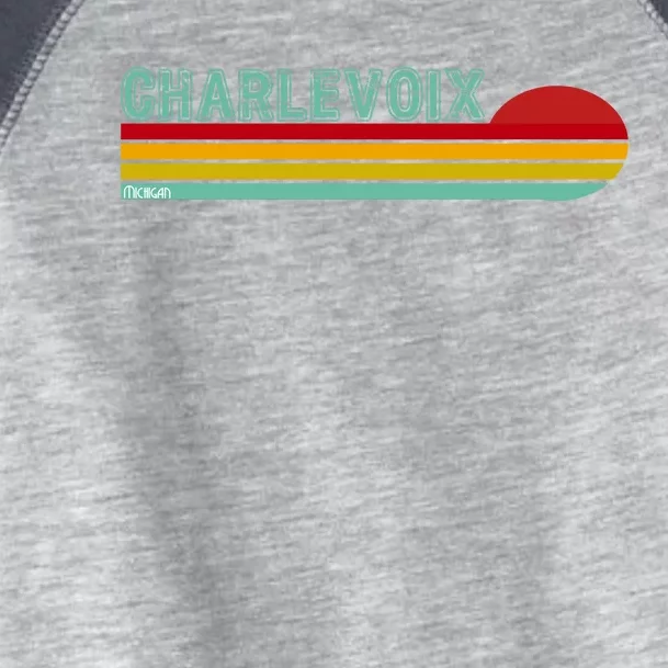 Charlevoix Michigan Toddler Fine Jersey T-Shirt