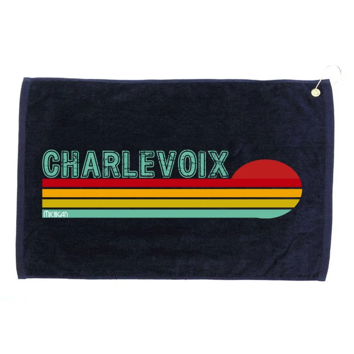 Charlevoix Michigan Grommeted Golf Towel