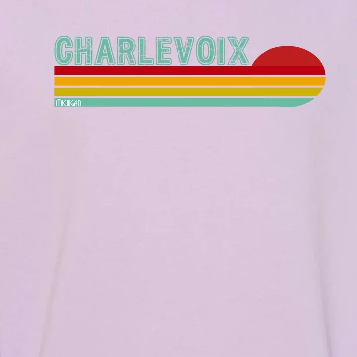 Charlevoix Michigan Garment-Dyed Sweatshirt