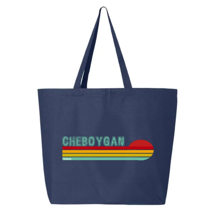 Cheboygan Michigan 25L Jumbo Tote