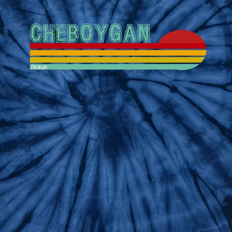 Cheboygan Michigan Tie-Dye T-Shirt