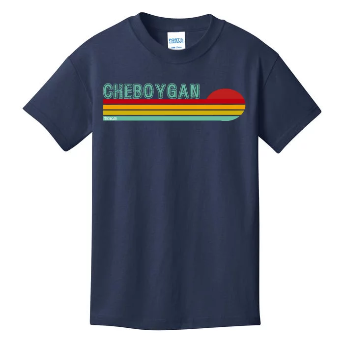 Cheboygan Michigan Kids T-Shirt