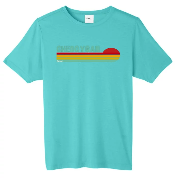 Cheboygan Michigan ChromaSoft Performance T-Shirt