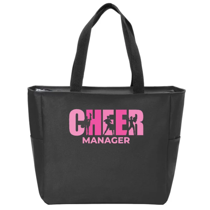 Cheer Manager Cheerleading Zip Tote Bag