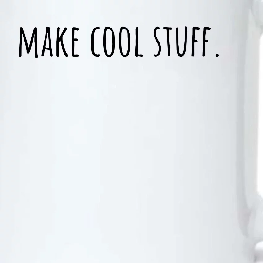 Creativity Make Cool Stuff Black Color Changing Mug