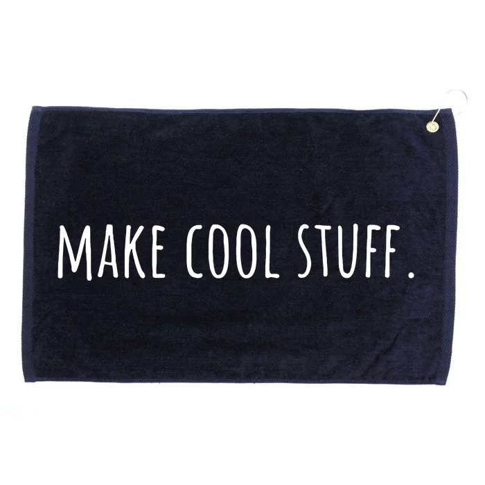 Creativity Make Cool Stuff Grommeted Golf Towel