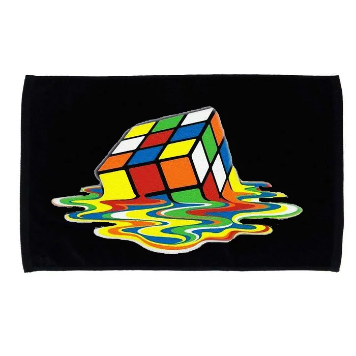 Cute Melting Cube Rubik Microfiber Hand Towel