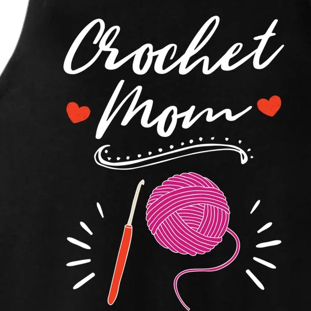 Crochet Mom Crocheting Yarn Lover Crocheter Great Gift Ladies Tri-Blend Wicking Tank