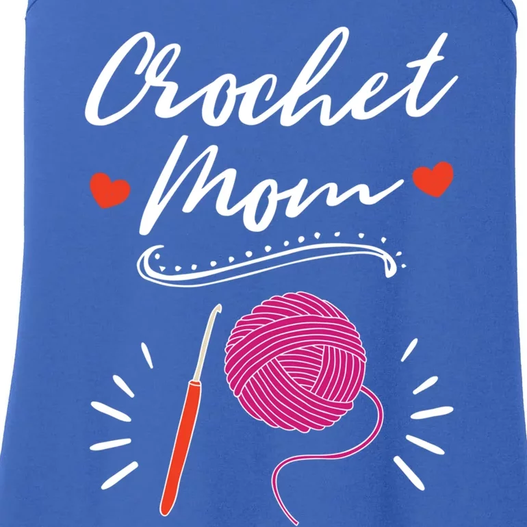 Crochet Mom Crocheting Yarn Lover Crocheter Great Gift Ladies Essential Tank