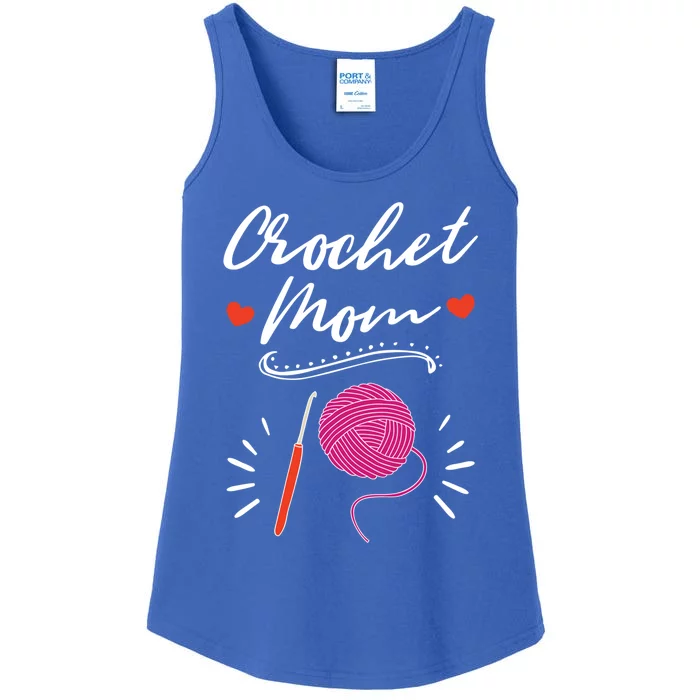 Crochet Mom Crocheting Yarn Lover Crocheter Great Gift Ladies Essential Tank