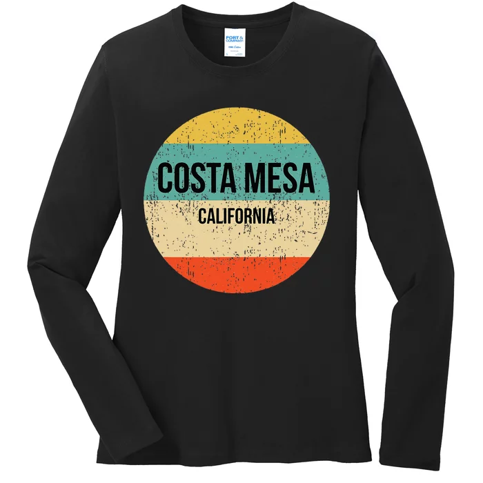 Costa Mesa California Costa Mesa Ladies Long Sleeve Shirt