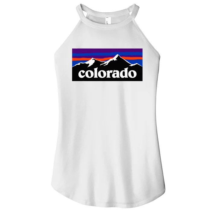 Colorado Mountains Women’s Perfect Tri Rocker Tank