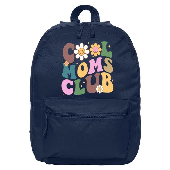 Cool Mom Club Floral Mothers Day 16 in Basic Backpack