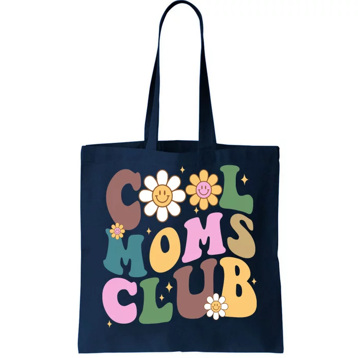 Cool Mom Club Floral Mothers Day Tote Bag