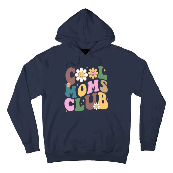 Cool Mom Club Floral Mothers Day Tall Hoodie