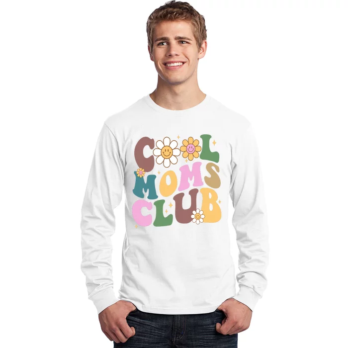 Cool Mom Club Floral Mothers Day Long Sleeve Shirt