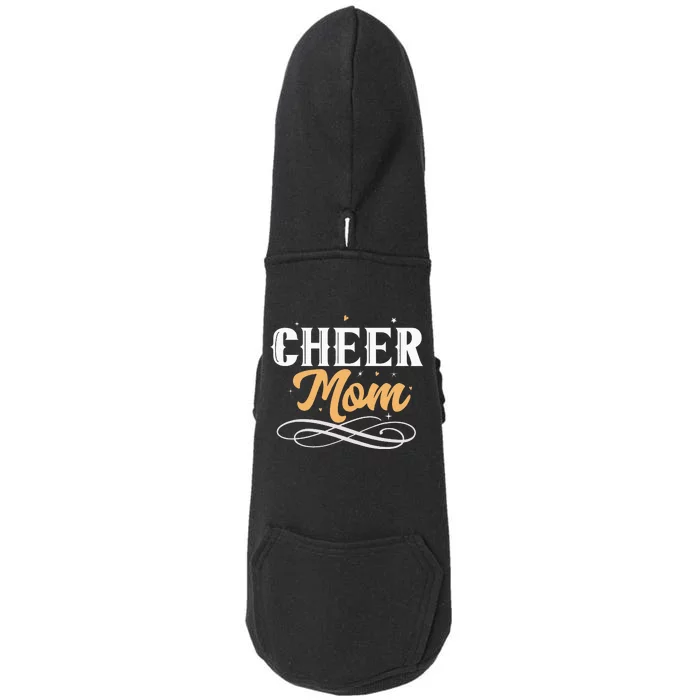 Cheer Mom Cheerleader Mom Woman Cheerleading Doggie 3-End Fleece Hoodie