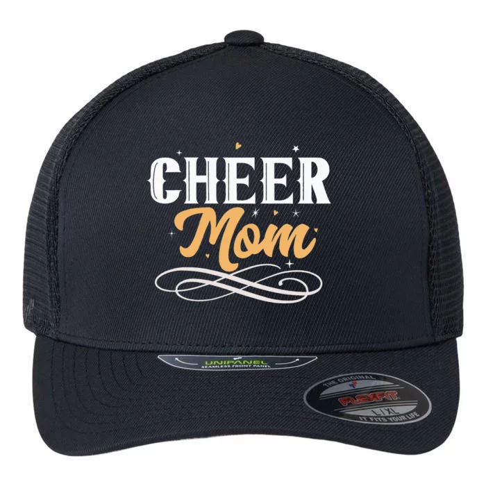 Cheer Mom Cheerleader Mom Woman Cheerleading Flexfit Unipanel Trucker Cap