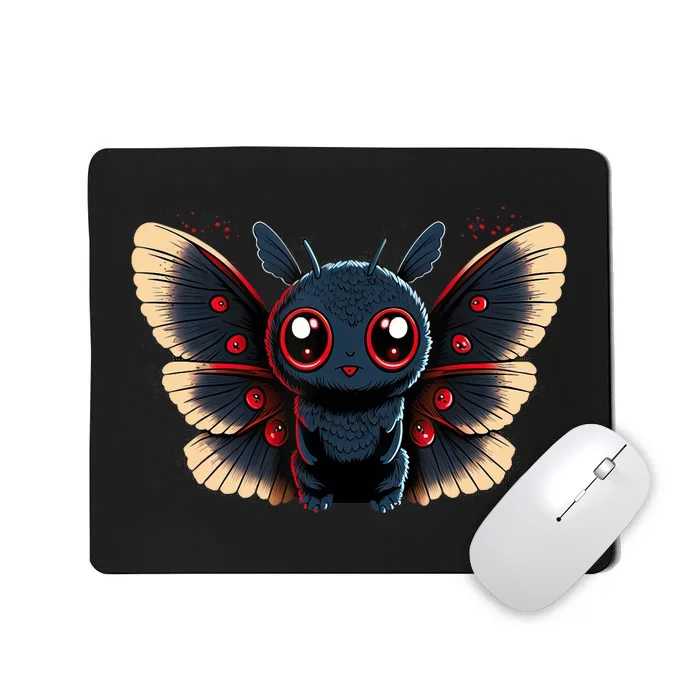 Cute Mothman Cryptid Kawaii Mousepad