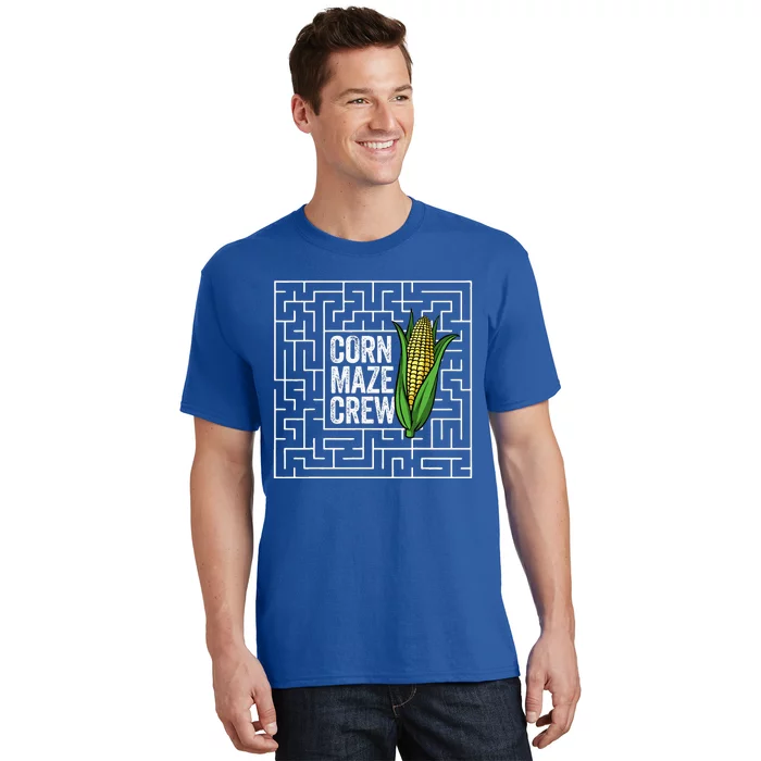 Corn Maze Crew Corn Maze Halloween Corn Maze T-Shirt