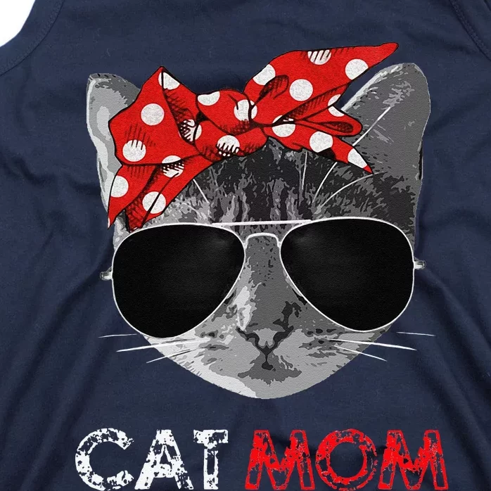 Cat Mom Cat Mommy Mothers Day Gift For Cat Lovers Tank Top