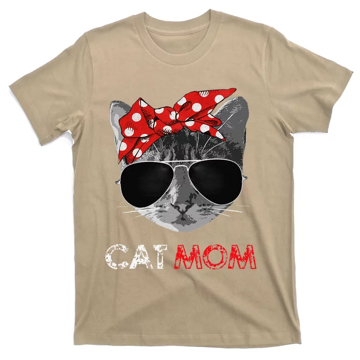 Cat Mom Cat Mommy Mothers Day Gift For Cat Lovers T-Shirt