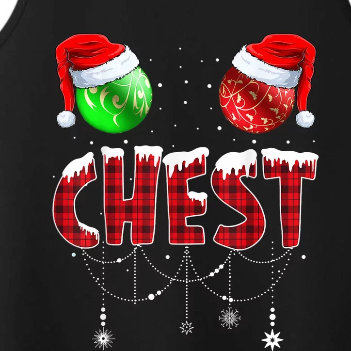 Christmas Matching Couple Family Chestnuts Performance Tank