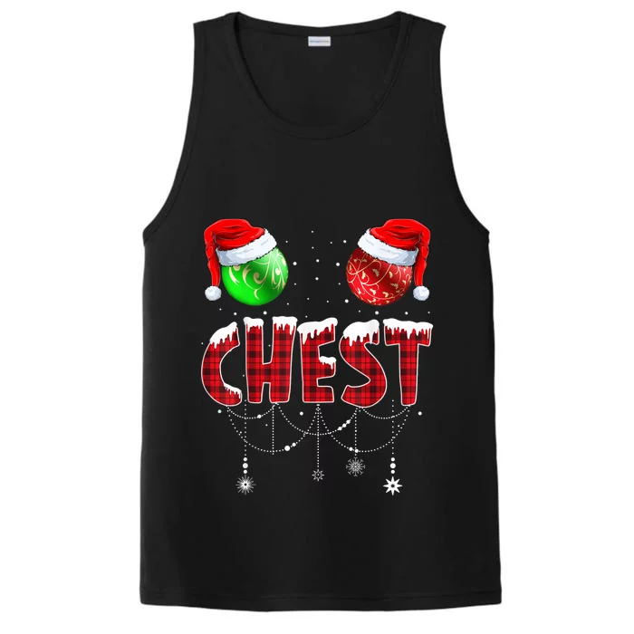 Christmas Matching Couple Family Chestnuts Performance Tank